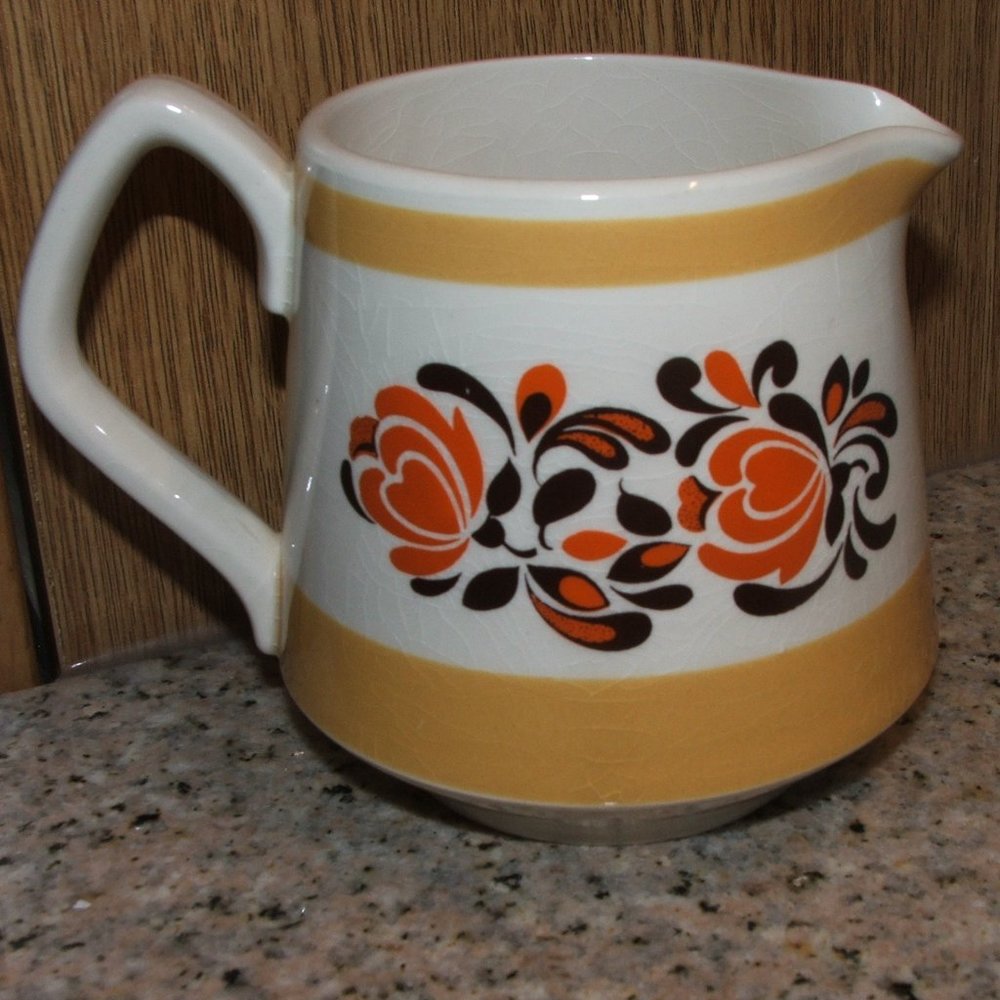 Vintage SADLER Cream Jug Retro 1950s Design (556)
